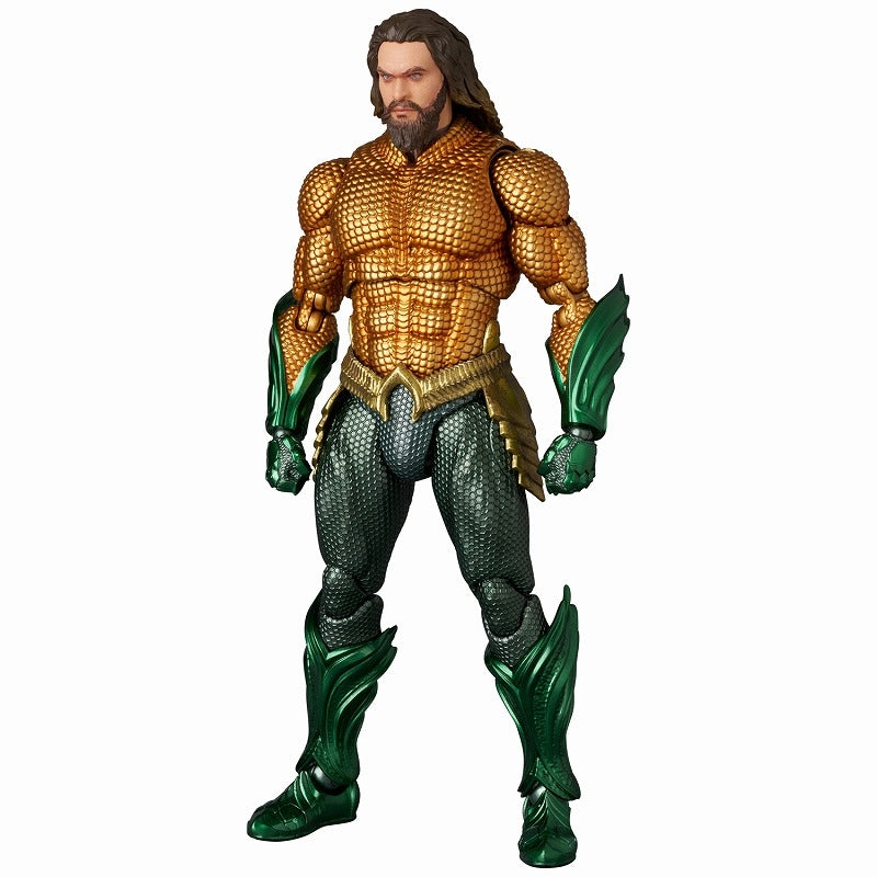 (Action Figure) MAFEX No.267 MAFEX AQUAMAN (GOLD & GREEN SUIT)