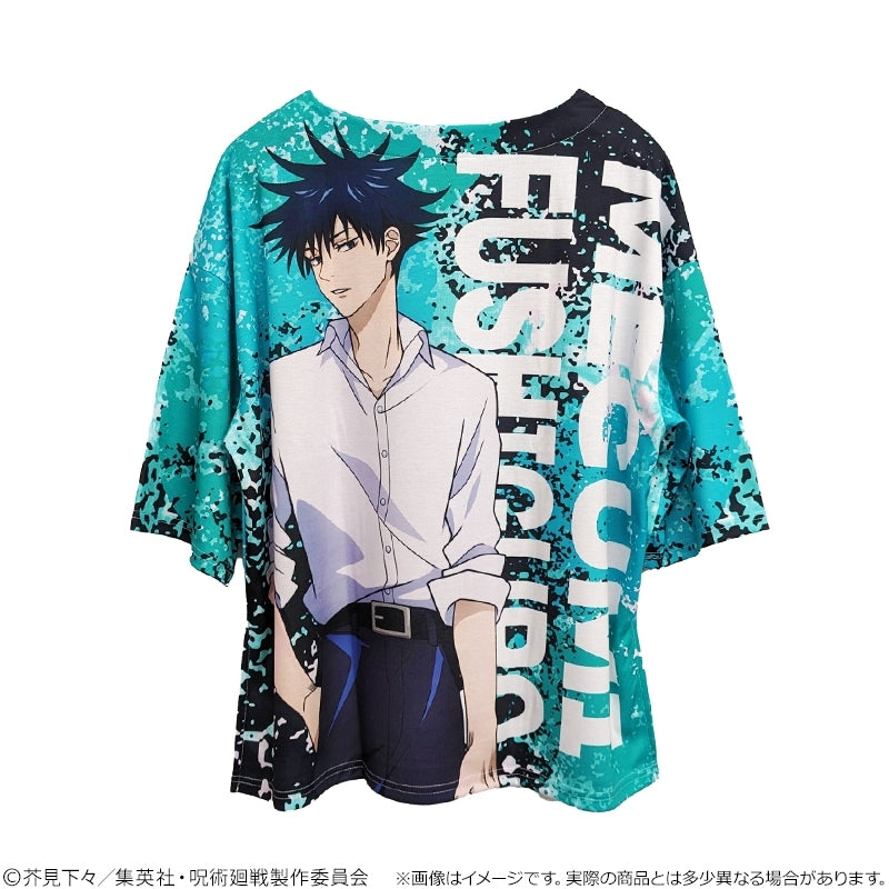 (Goods - Shirt) Jujutsu Kaisen Full Graphic T-shirt Megumi Fushiguro