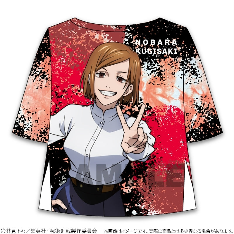 (Goods - Shirt) Jujutsu Kaisen Full Graphic T-shirt Nobara Kugisaki