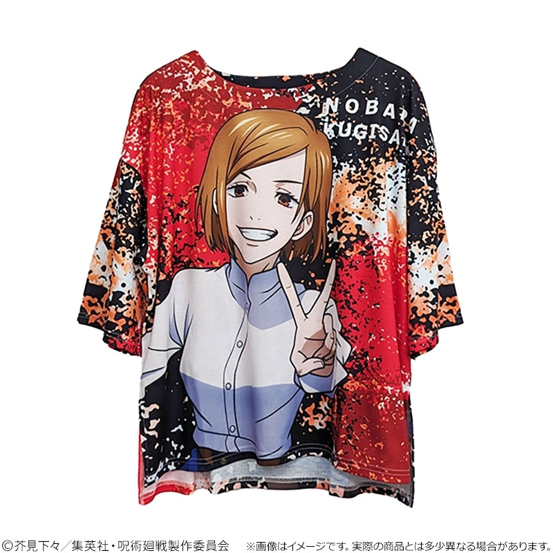 (Goods - Shirt) Jujutsu Kaisen Full Graphic T-shirt Nobara Kugisaki