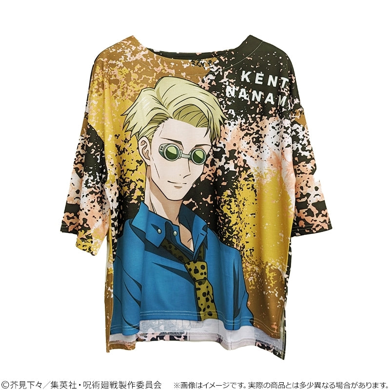 (Goods - Shirt) Jujutsu Kaisen Full Graphic T-shirt Kento Nanami