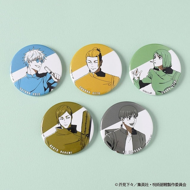 (1BOX=5)(Goods - Badge) Jujutsu Kaisen One-Tone Color TD Button Badge - Hidden Inventory/Premature Death Arc (5 Types Total)