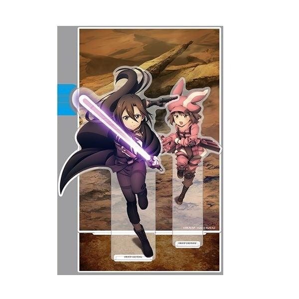 (Goods - Acrylic Stand) Sword Art Online x Sword Art Online Alternative: Gun Gale Online II Acrylic Diorama