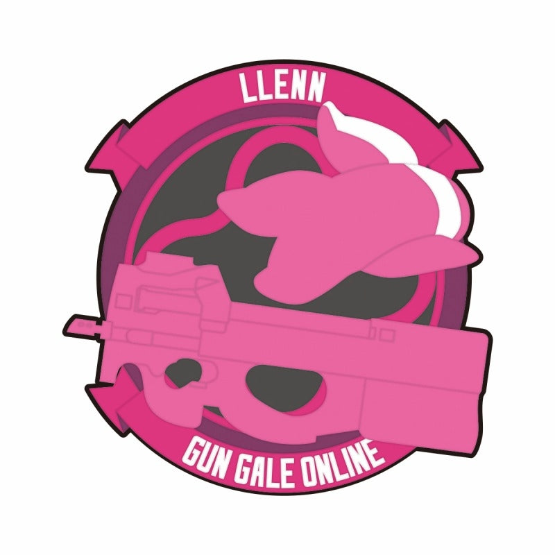 (Goods - Patch) Sword Art Online x Sword Art Online Alternative: Gun Gale Online II Embroidered Patch Ren