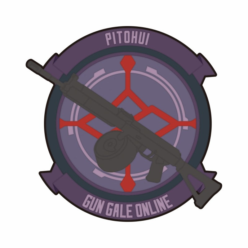 (Goods - Patch) Sword Art Online x Sword Art Online Alternative: Gun Gale Online II Embroidered Patch Pitohui