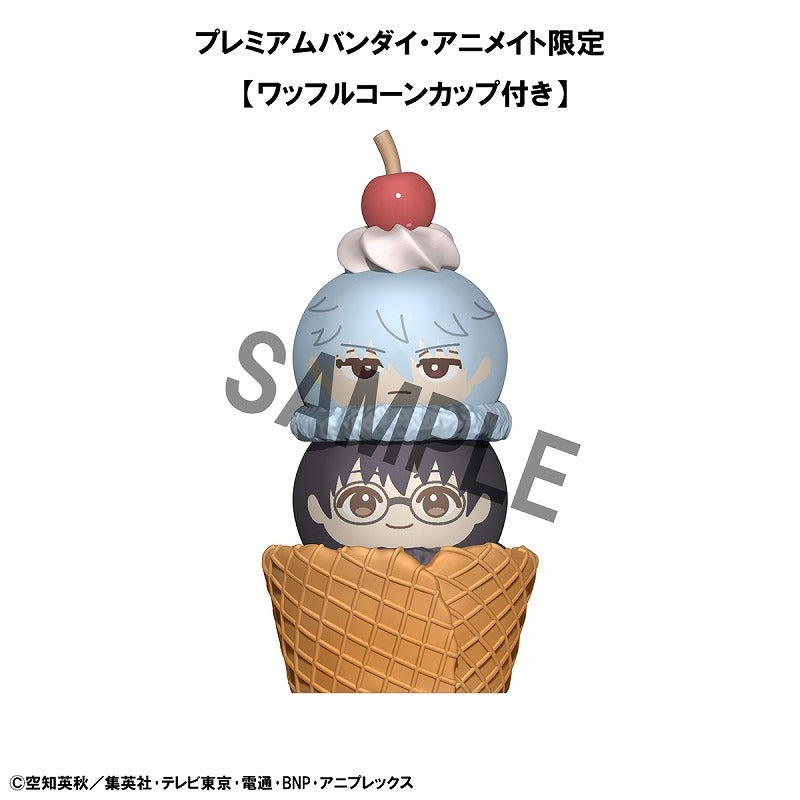 (Goods - Mascot) Gintama Tsumichan Stack up & Change (Waffle Cone Cup Set)