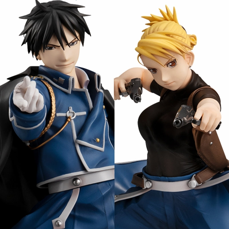 (Figure) Precious G.E.M. Series: Fullmetal Alchemist Brotherhood - Roy Mustang & Riza Hawkeye Complete Figure (Re-release)