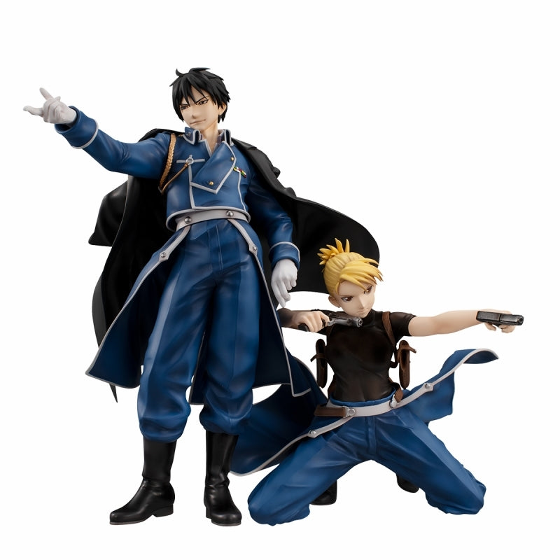 (Figure) Precious G.E.M. Series: Fullmetal Alchemist Brotherhood - Roy Mustang & Riza Hawkeye Complete Figure (Re-release)