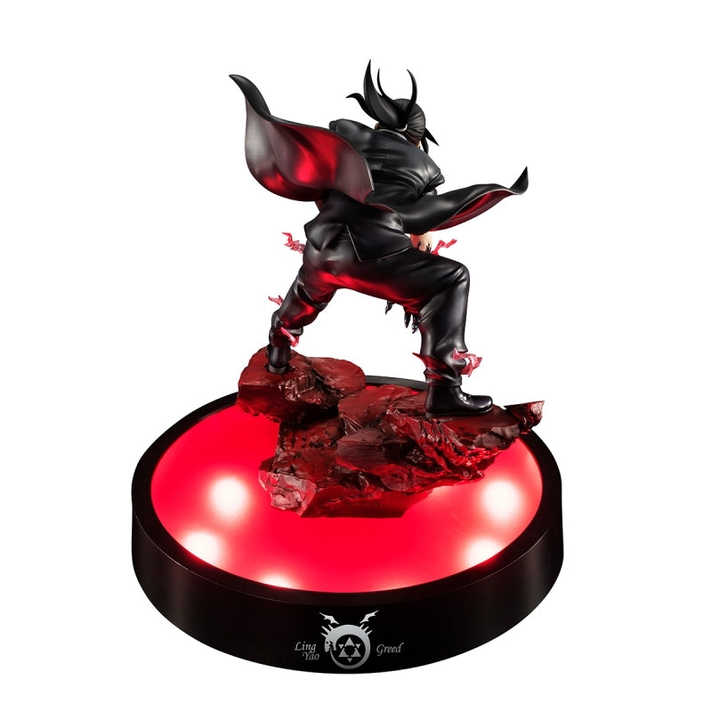 (Figure) Precious G.E.M. Series Fullmetal Alchemist Greed (Lin Yao) Complete Figure w/Light-up Base (Re-release)