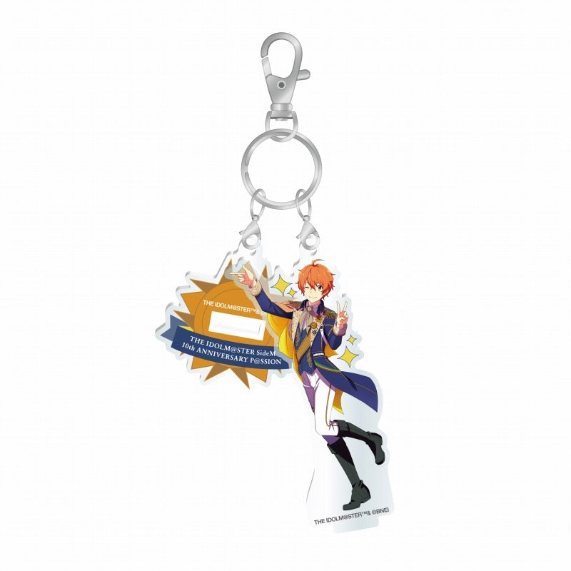 (Goods - Key Chain) THE IDOLM@STER SideM 10th ANNIVERSARY P@SSION Acrylic Stand Key Chain vol. 2 Yusuke Aoi