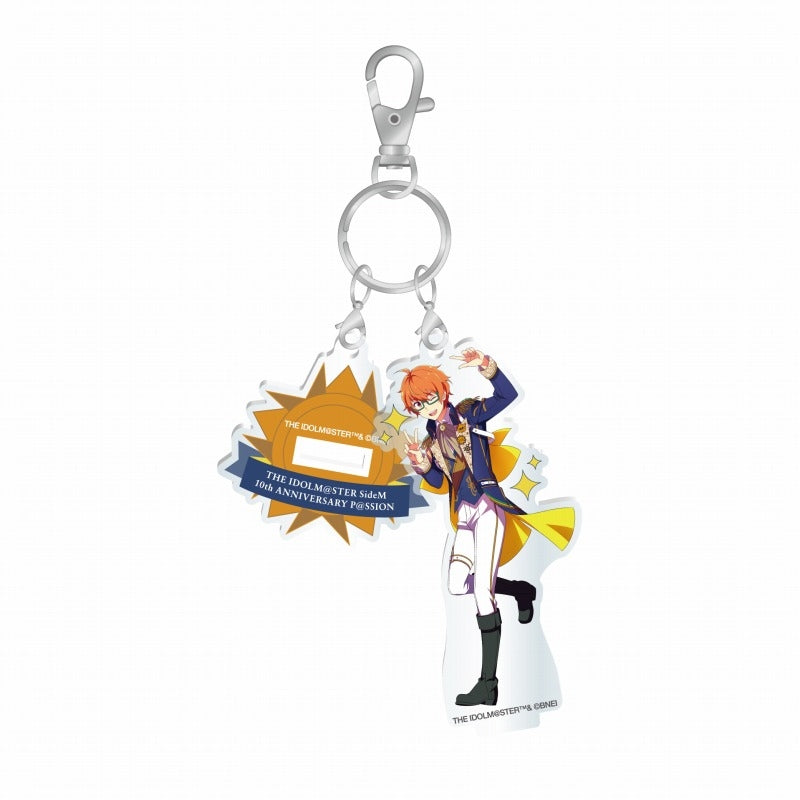 (Goods - Key Chain) THE IDOLM@STER SideM 10th ANNIVERSARY P@SSION Acrylic Stand Key Chain vol. 2 Kyosuke Aoi