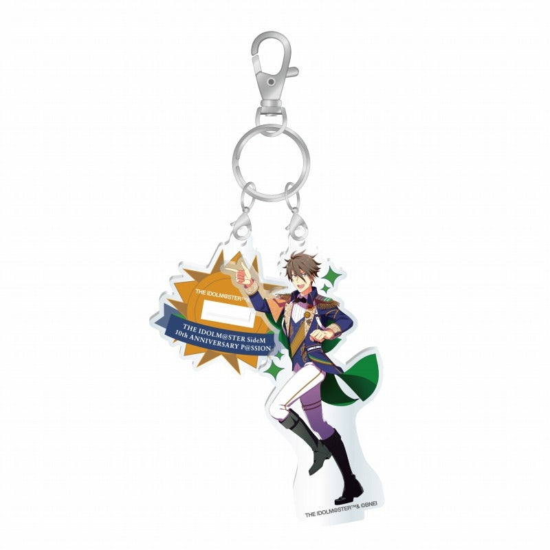 (Goods - Key Chain) THE IDOLM@STER SideM 10th ANNIVERSARY P@SSION Acrylic Stand Key Chain vol. 2 Hideo Akuno