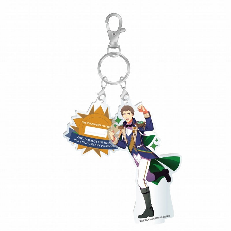 (Goods - Key Chain) THE IDOLM@STER SideM 10th ANNIVERSARY P@SSION Acrylic Stand Key Chain vol. 2 Seiji Shingen