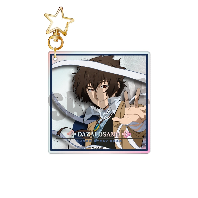 (Goods - Key Chain) Bungo Stray Dogs Iridescent Acrylic Key Chain Osamu Dazai