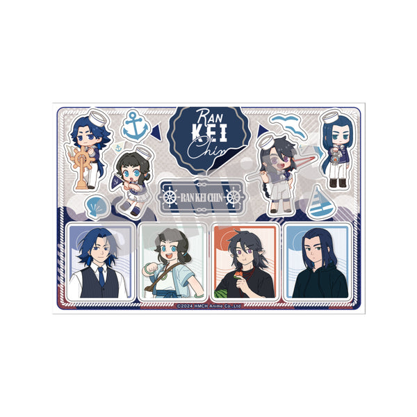 (Goods - Sticker) Lanxi Zhen: The Legend of Hei Side Story Sticker Summer Night & Sailor Ver.