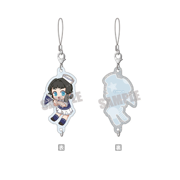 (Goods - Key Chain) Lanxi Zhen: The Legend of Hei Side Story Glitter Chain Collection Qingning Sailor Ver.