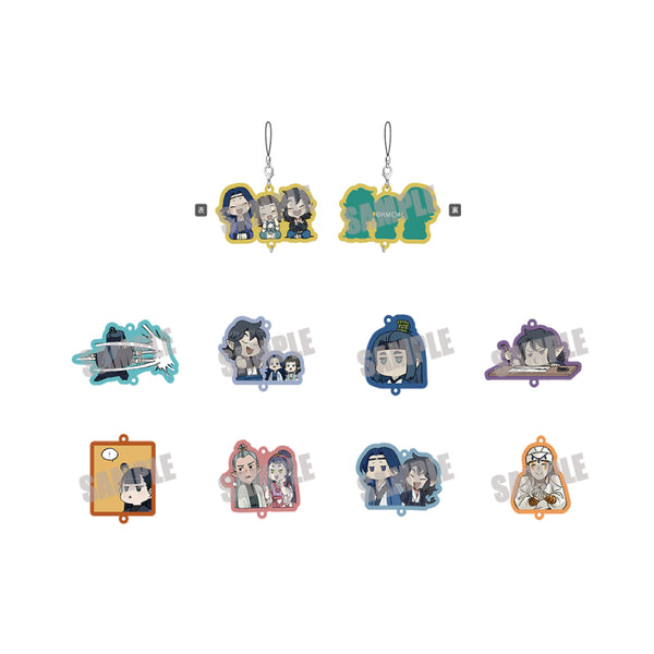 (1BOX=9)(Goods - Key Chain) Lanxi Zhen: The Legend of Hei Side Story Trading Chain Collection Comics Ver. (9 Types Total)