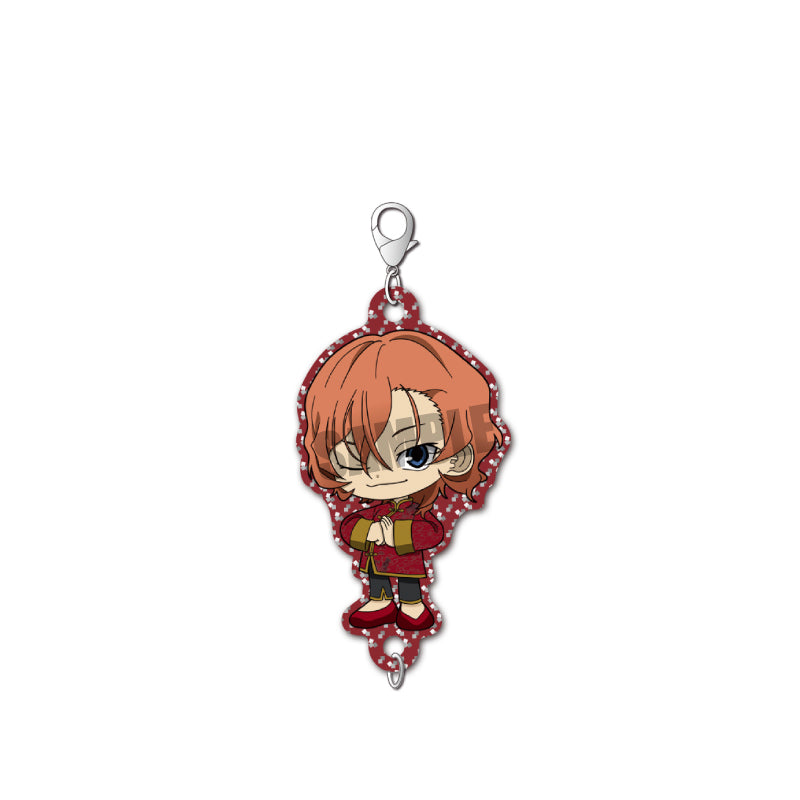 (Goods - Key Chain) Bungo Stray Dogs Glitter Chain Collection Chuya Nakahara China mini ver.