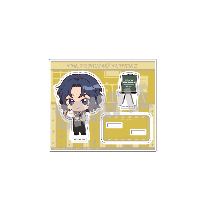 (Goods - Stand Pop) New Prince of Tennis Acrylic Stand Seiichi Yukimura MINI (Cafe ver.)