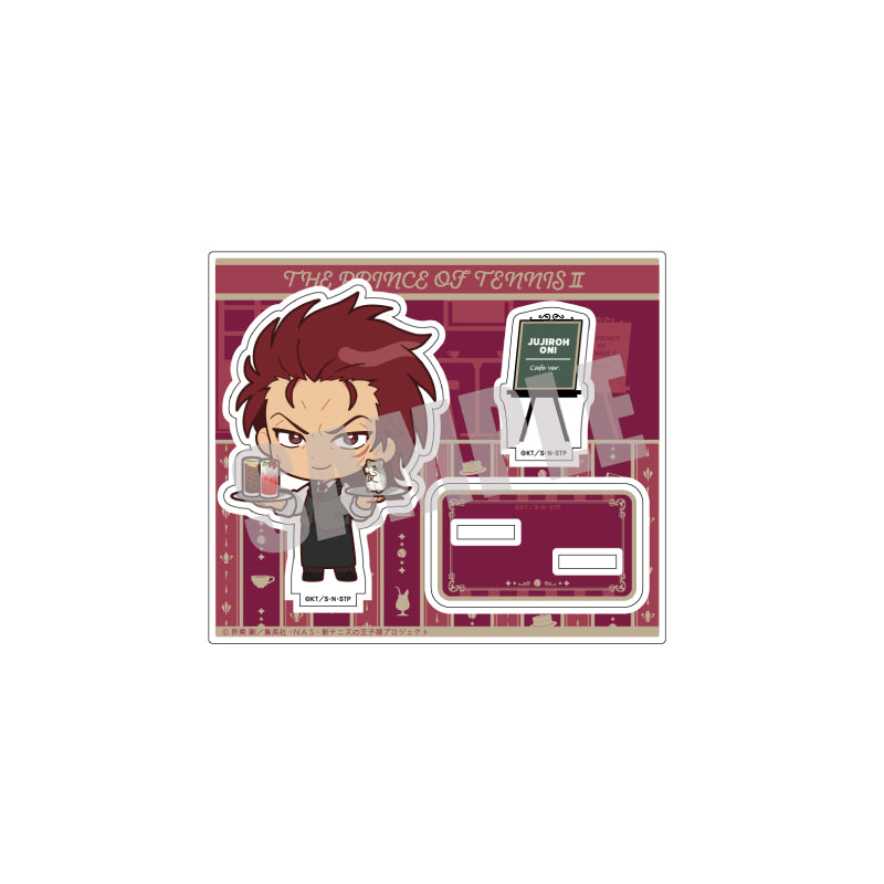 (Goods - Stand Pop) New Prince of Tennis Acrylic Stand Jujiro Oni MINI (Cafe ver.)