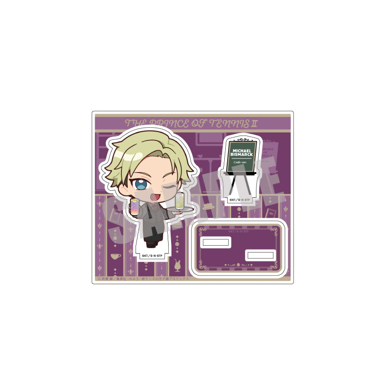 (Goods - Stand Pop) New Prince of Tennis Acrylic Stand Michael Bismarck MINI (Cafe ver.)