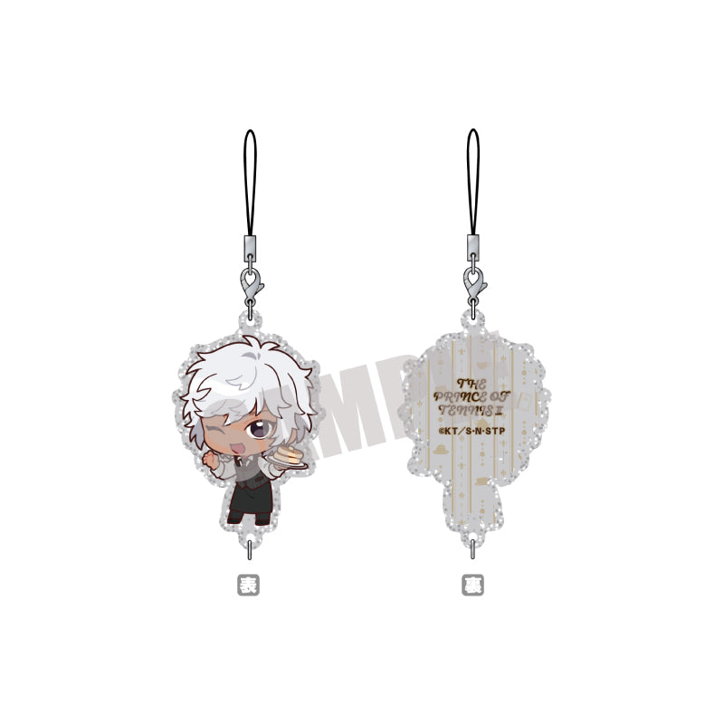 (Goods - Key Chain) New Prince of Tennis Glitter Chain Collection Shuji Tanegashima MINI (Cafe ver.)