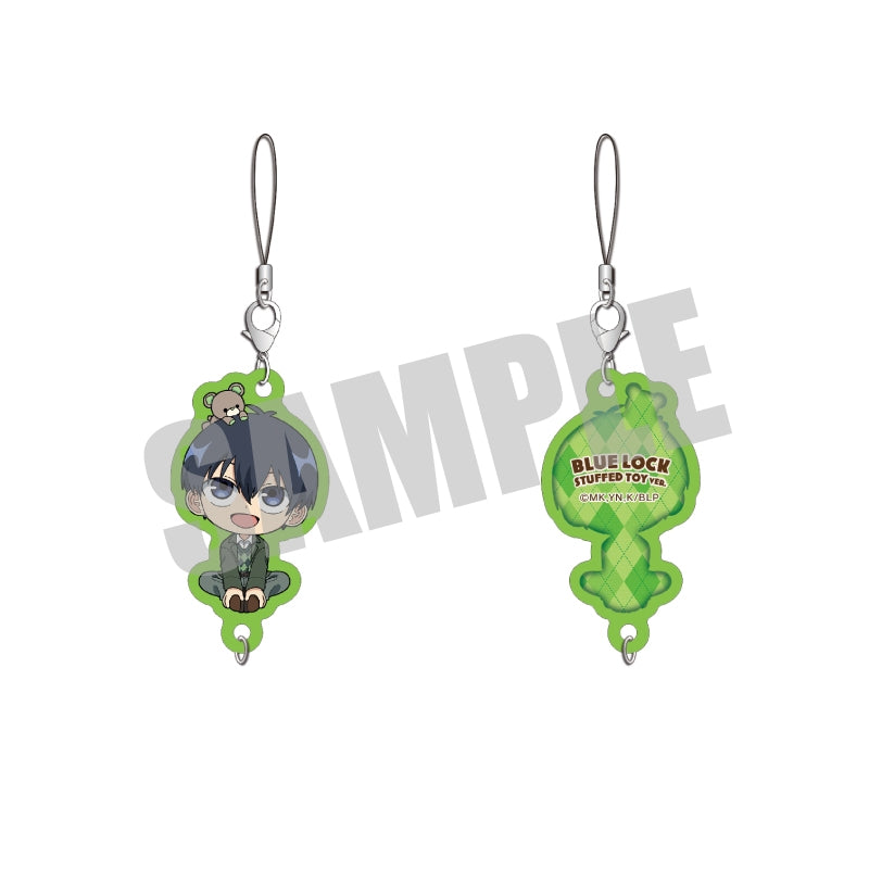 (Goods - Key Chain) Blue Lock Chain Collection Yoichi Isagi (STUFFED TOY ver.)