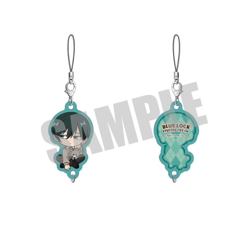 (Goods - Key Chain) Blue Lock Chain Collection Rin Itoshi (STUFFED TOY ver.)