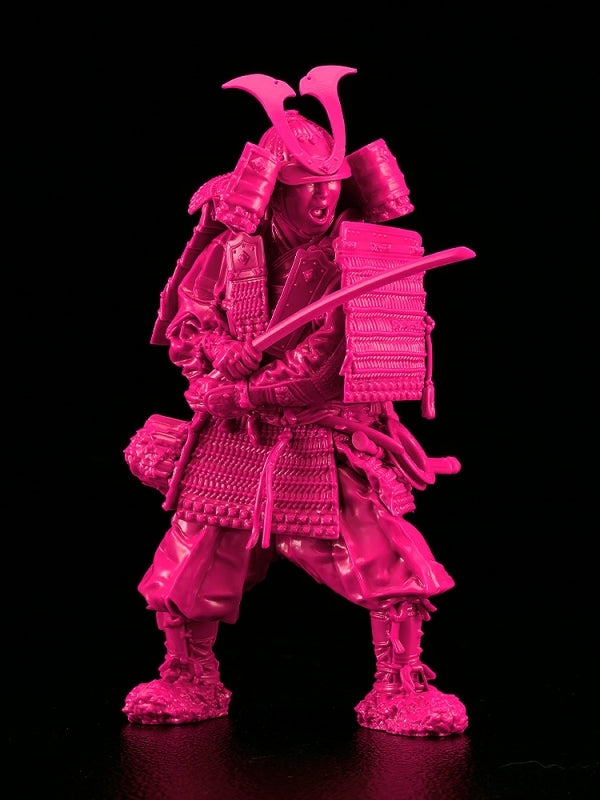 (Plastic Model Kit) PLAMAX 1/12 Kamakura Period Armored Warrior: Pink Color Edition 1/12