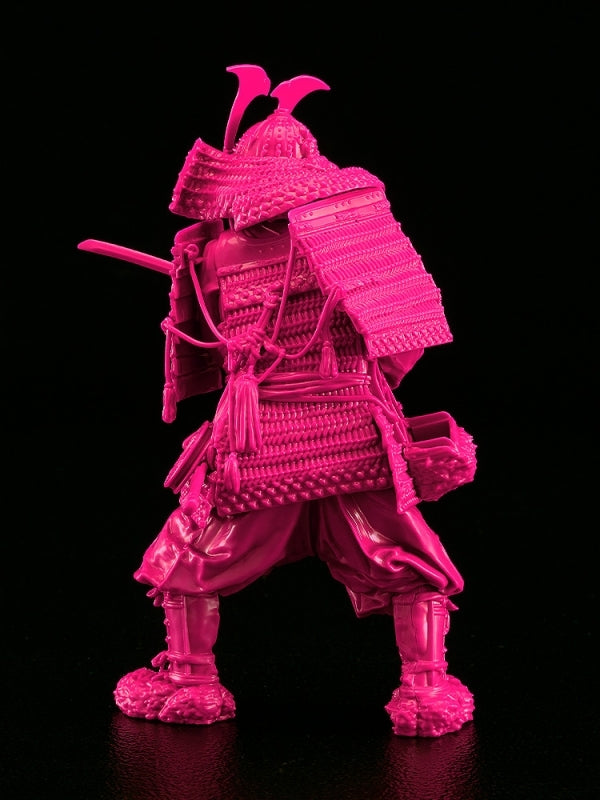 (Plastic Model Kit) PLAMAX 1/12 Kamakura Period Armored Warrior: Pink Color Edition 1/12