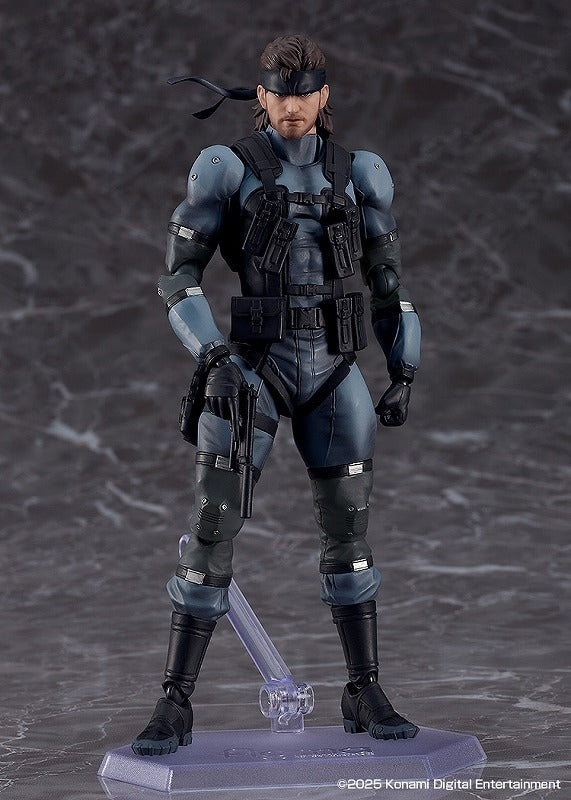 (Action Figure) METAL GEAR SOLID2 SONS OF LIBERTY figma Solid Snake MGS2 ver. Updated Edition