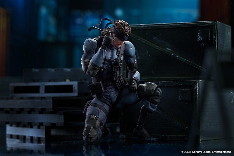 (Action Figure) METAL GEAR SOLID2 SONS OF LIBERTY figma Solid Snake MGS2 ver. Updated Edition