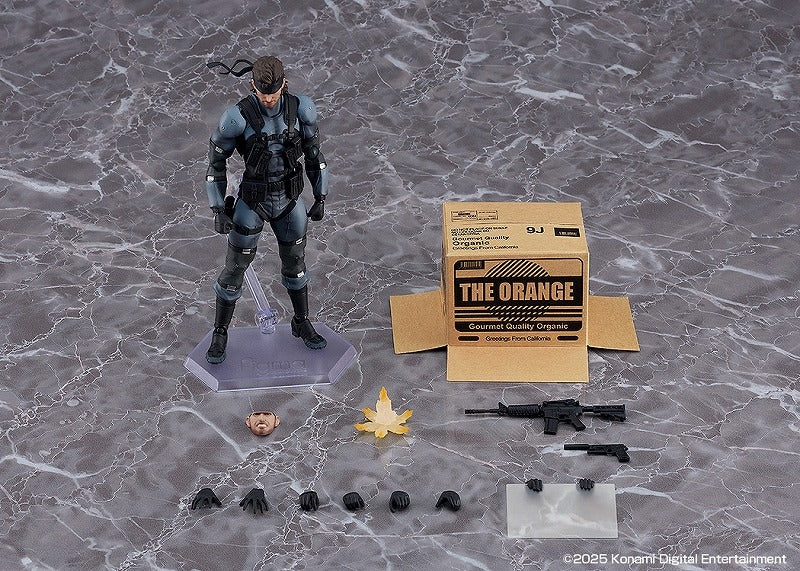 (Action Figure) METAL GEAR SOLID2 SONS OF LIBERTY figma Solid Snake MGS2 ver. Updated Edition