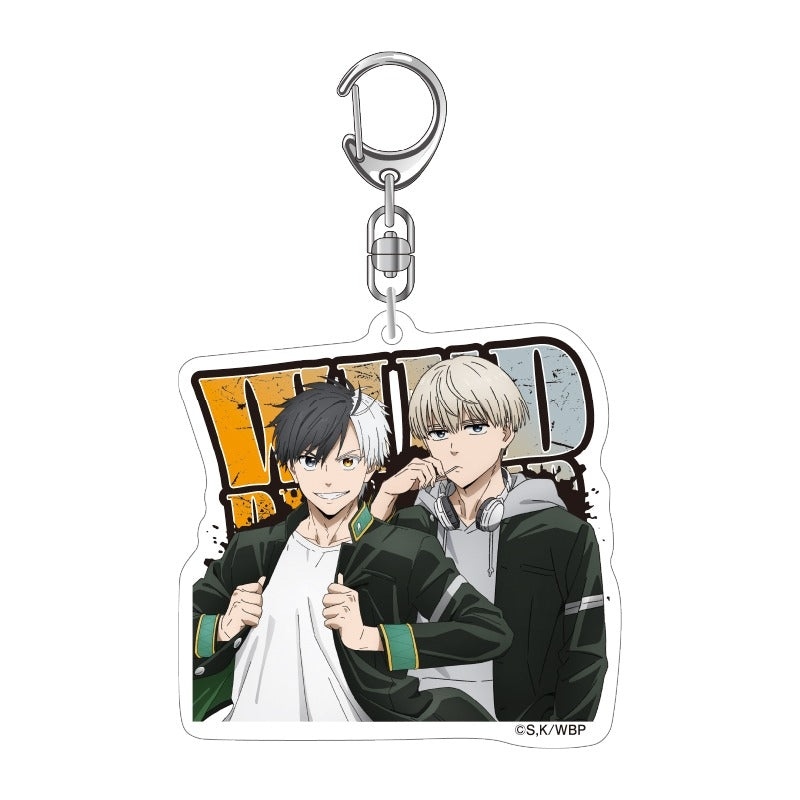 (Goods - Key Chain) WIND BREAKER Acrylic Key Chain (Sakura & Kaji)