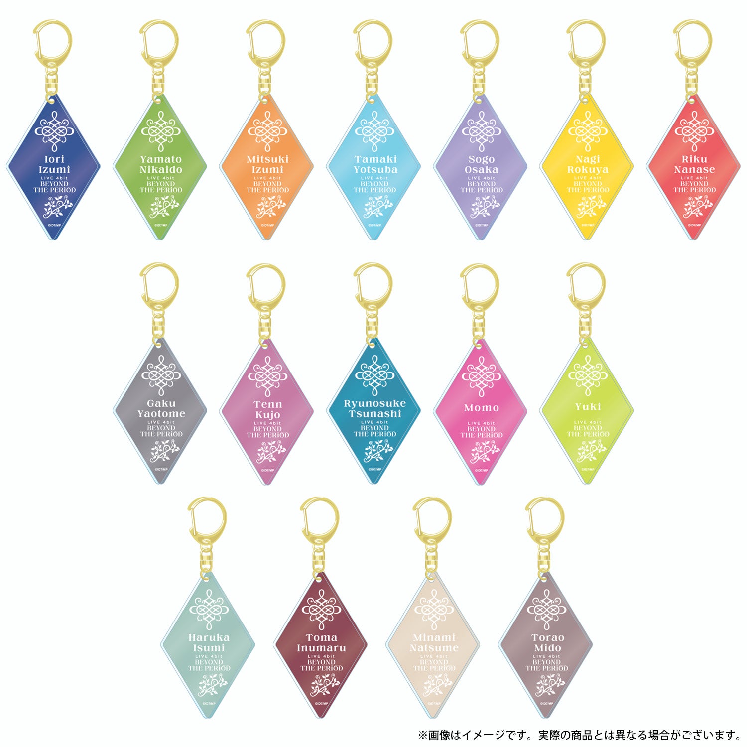 (Goods - Key Chain) IDOLiSH7 the Movie: LIVE 4bit BEYOND THE PERiOD Acrylic Keychain (Toma)