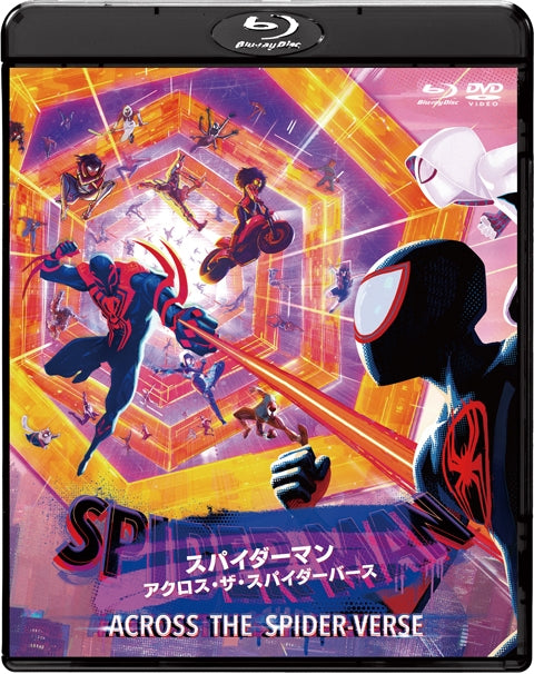 (Blu-ray) Spider-Man: Across the Spider-Verse Movie Blu-ray Disc + DVD