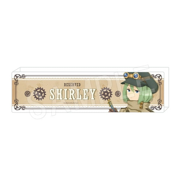 (Goods - Ornament) Sword Art Online Alternative: Gun Gale Online Anime Series "Reservation" Plate Shirley