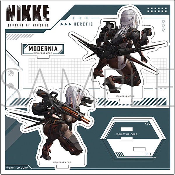 (Goods - Stand Pop) GODDESS OF VICTORY: NIKKE Adorable from Behind Acrylic Stand / Modernia