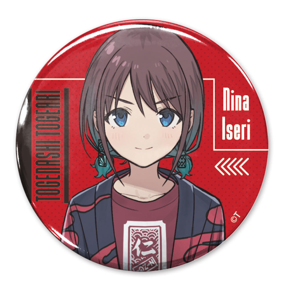 (Goods - Badge) Girls Band Cry Exclusive Art Nina Iseri 65mm Badge Artist Photo Ver.