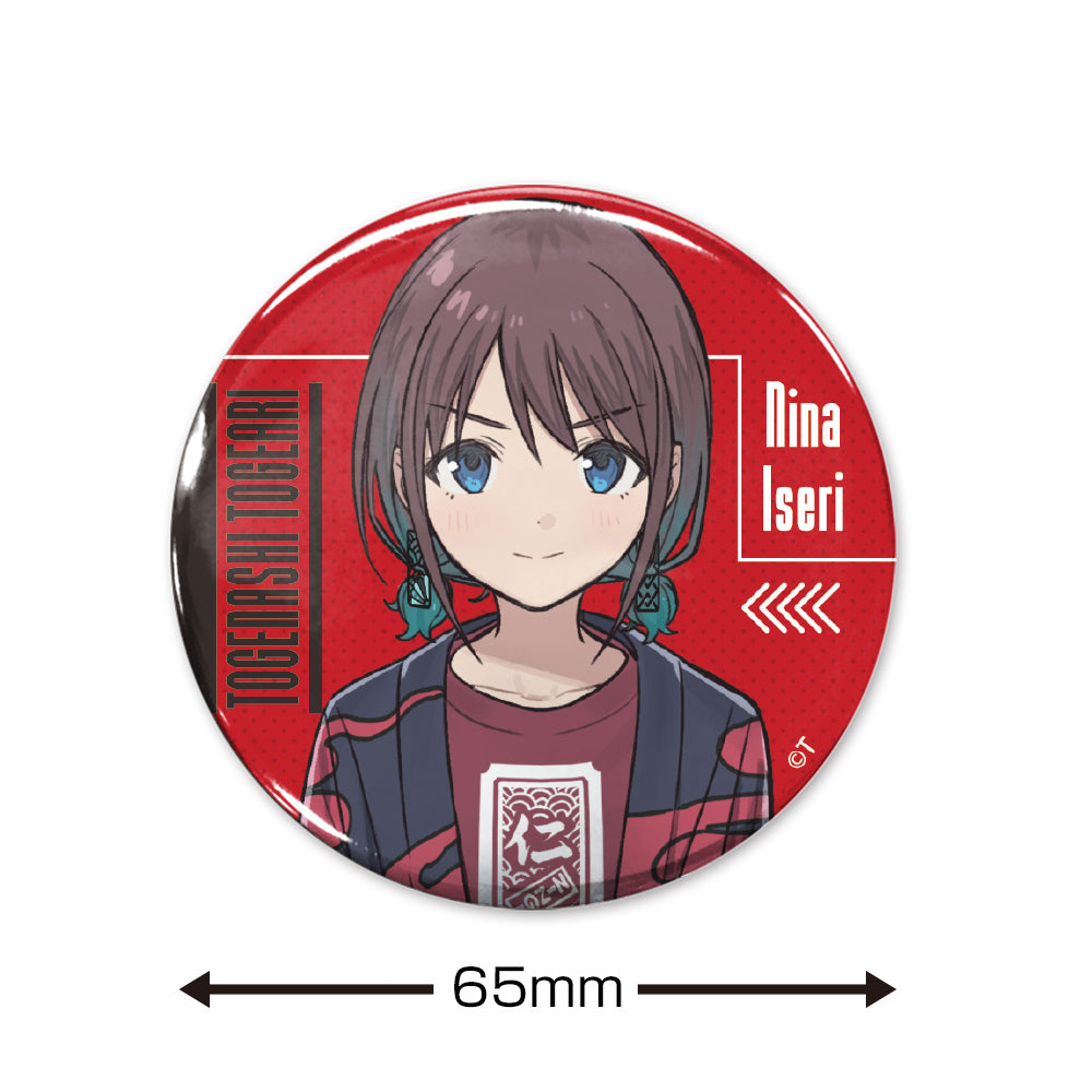 (Goods - Badge) Girls Band Cry Exclusive Art Nina Iseri 65mm Badge Artist Photo Ver.