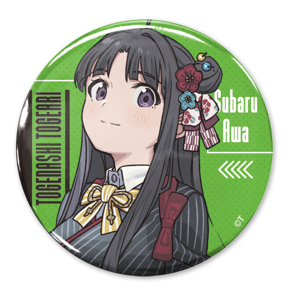 (Goods - Badge) Girls Band Cry Exclusive Art Subaru Awa 65mm Badge Artist Photo Ver.