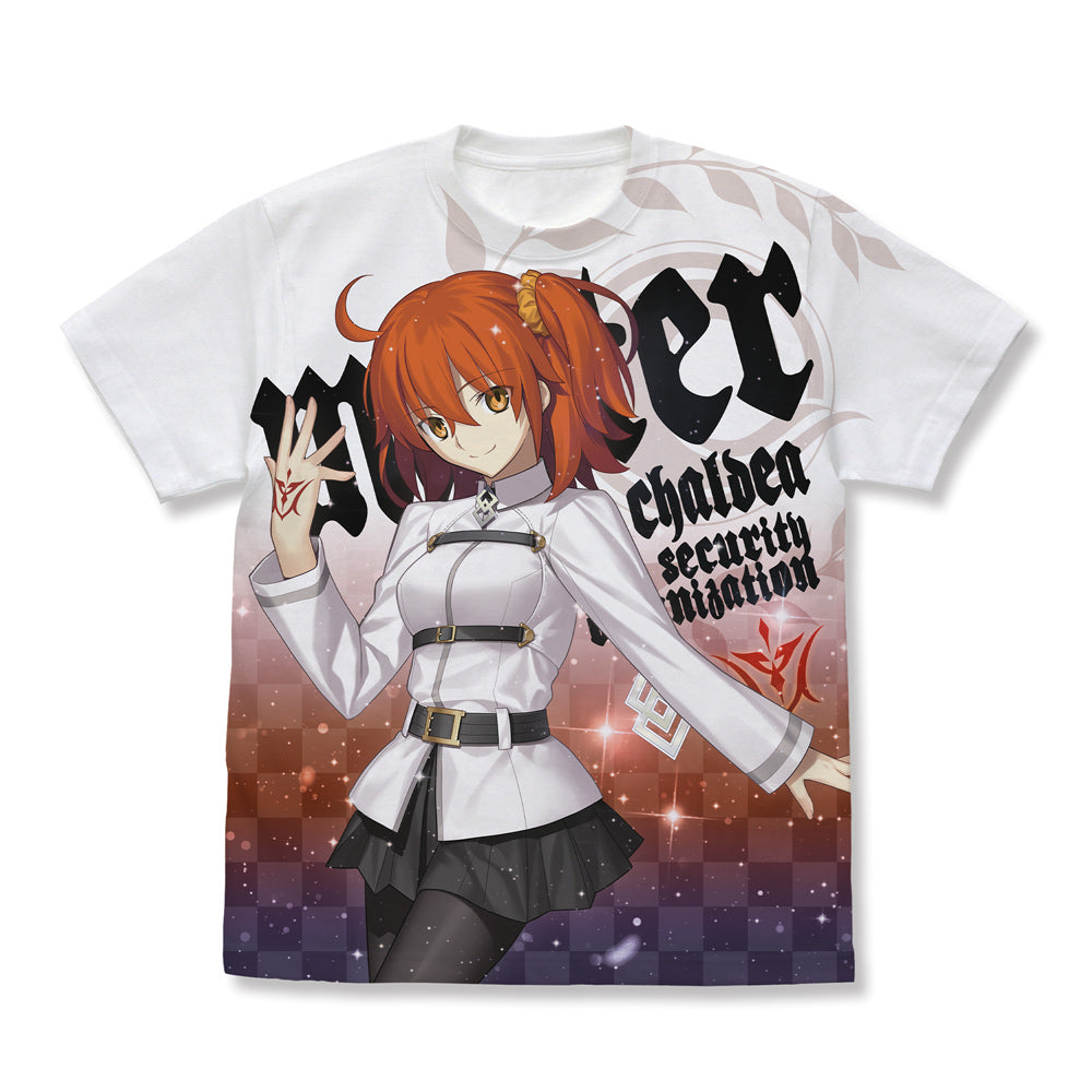 (Goods - Shirt) Fate/Grand Order Master/Protagonist (Female) Mystic Code: Chaldea Full Graphic T-Shirt- WHITE S Size