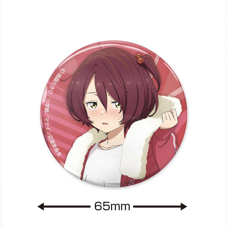 (Goods - Badge) Too Many Losing Heroines! Exclusive Art Chika Komari 65mm Badge Running Wear Ver.