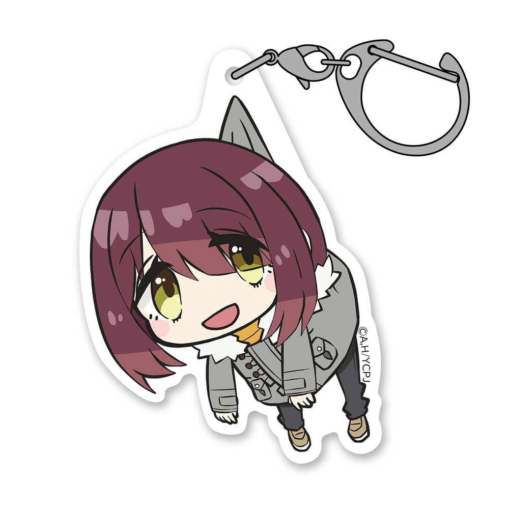 (Goods - Key Chain) Laid-Back Camp SEASON 3 Ayano Toki Acrylic Tsumamare Key Chain