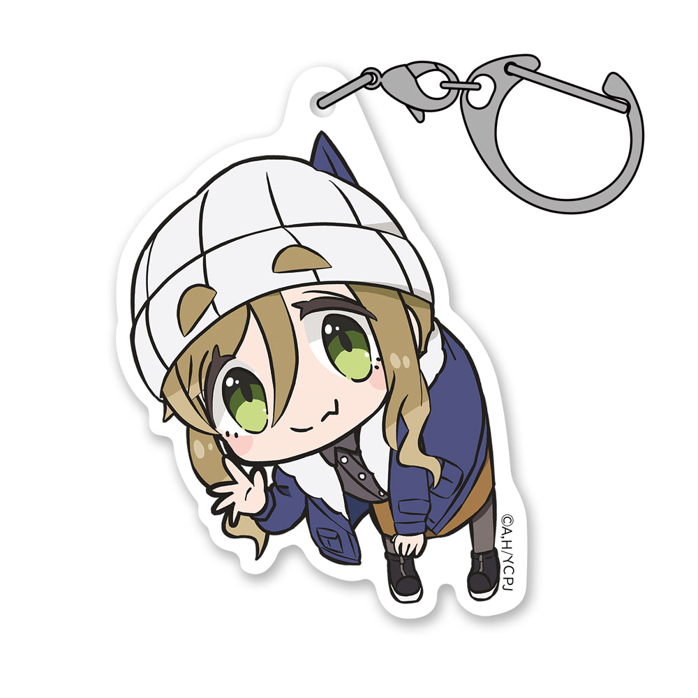 (Goods - Key Chain) Laid-Back Camp SEASON 3 Aoi Inuyama Acrylic Tsumamare Key Chain