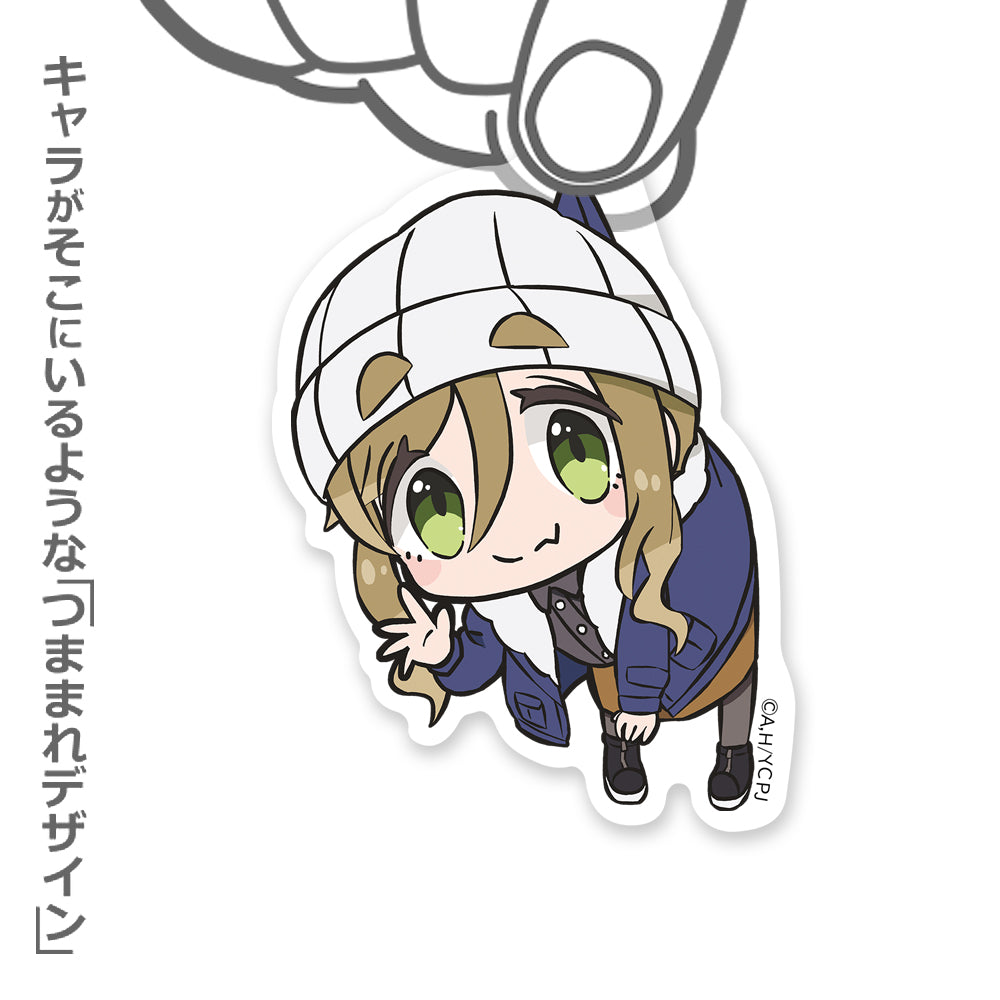 (Goods - Key Chain) Laid-Back Camp SEASON 3 Aoi Inuyama Acrylic Tsumamare Key Chain