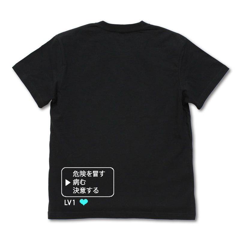 (Goods - Shirt) Girls Band Cry Tomo Ebizuka "Mokuzu to Kiero" T-Shirt - BLACK