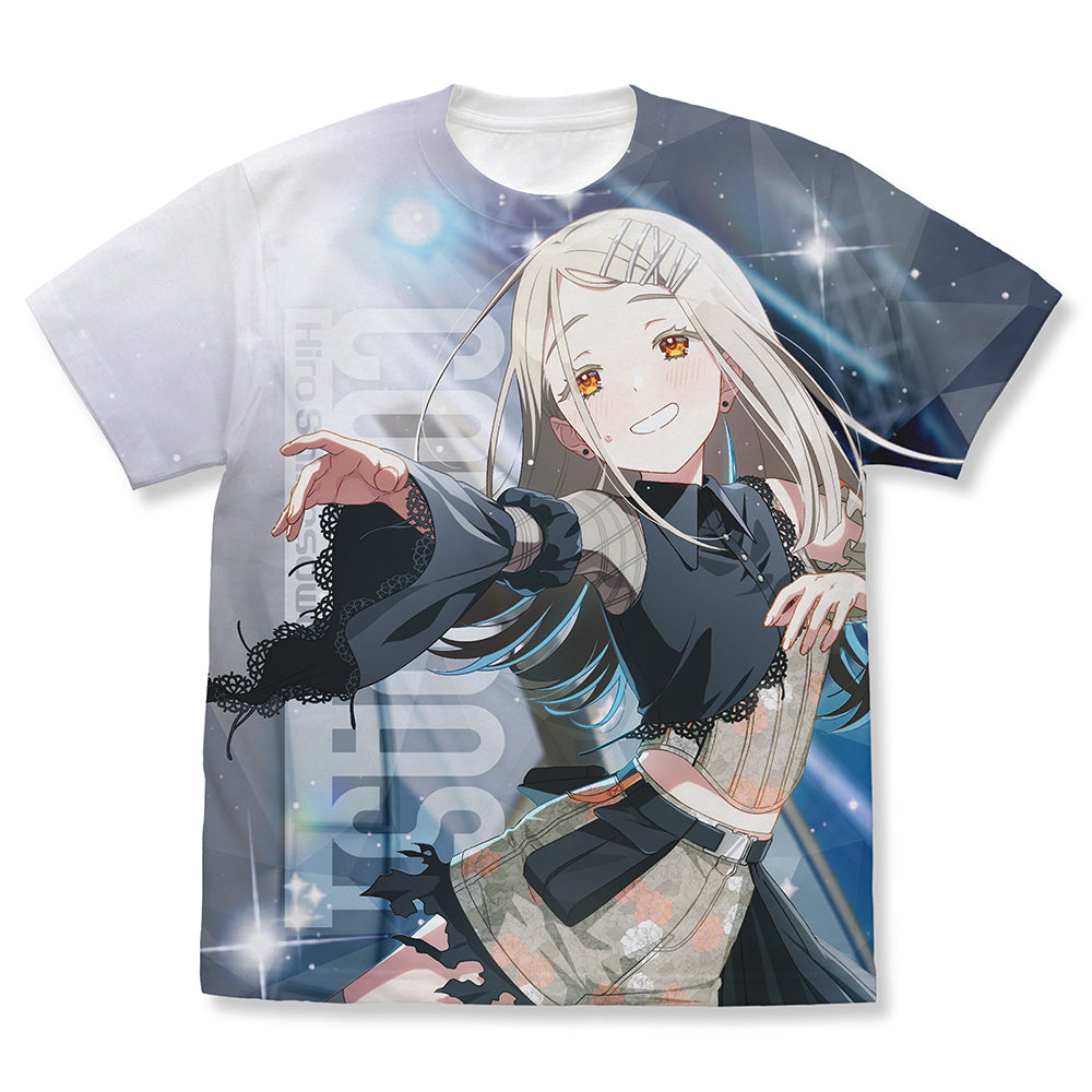 (Goods - Shirt) Gakuen iDOLM@STER (Contrast) Hiro Shinosawa Full Graphic T-Shirt - WHITE S Size