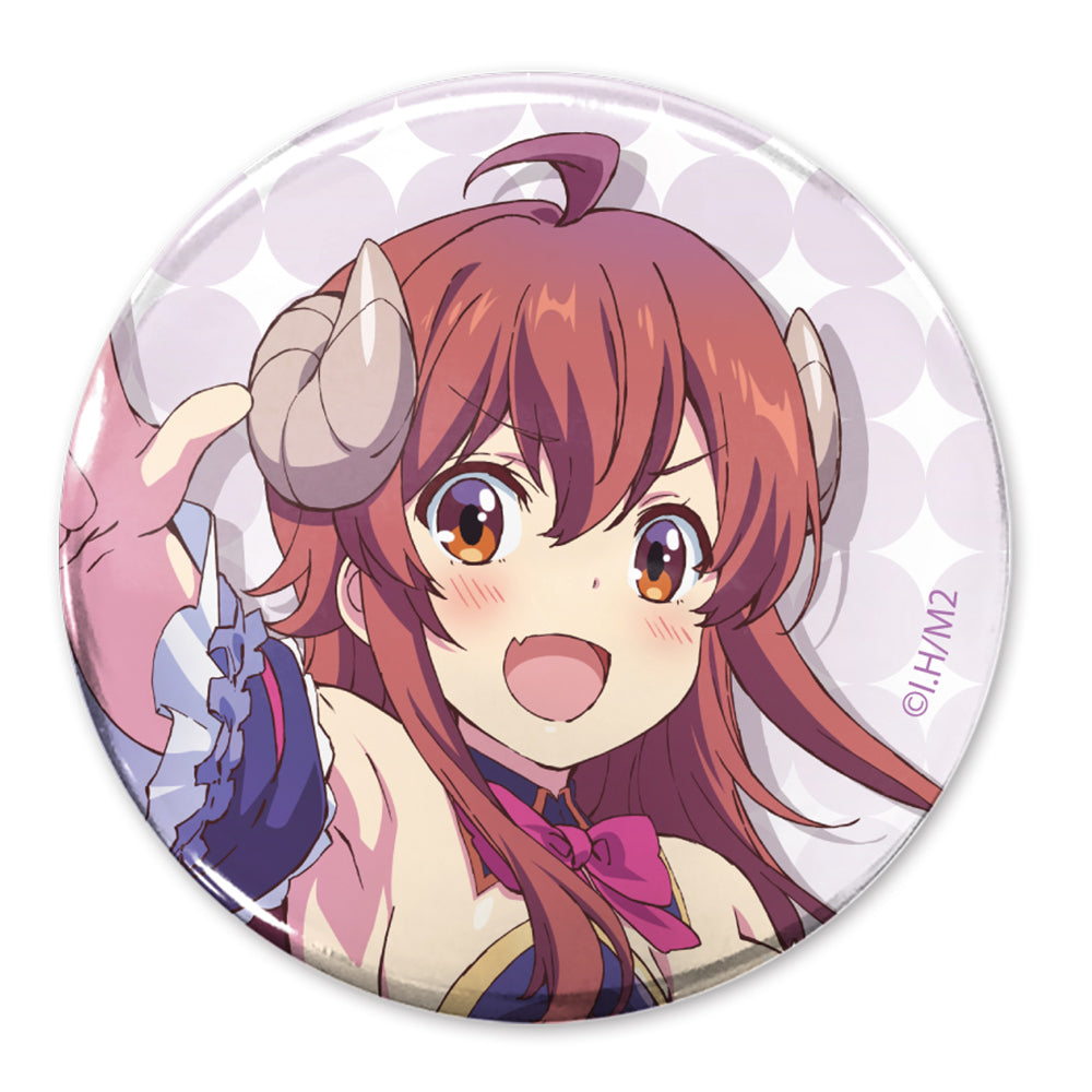 (Goods - Badge) The Demon Girl Next Door 2nd Season Shadow Mistress Yuko 65mm Badge