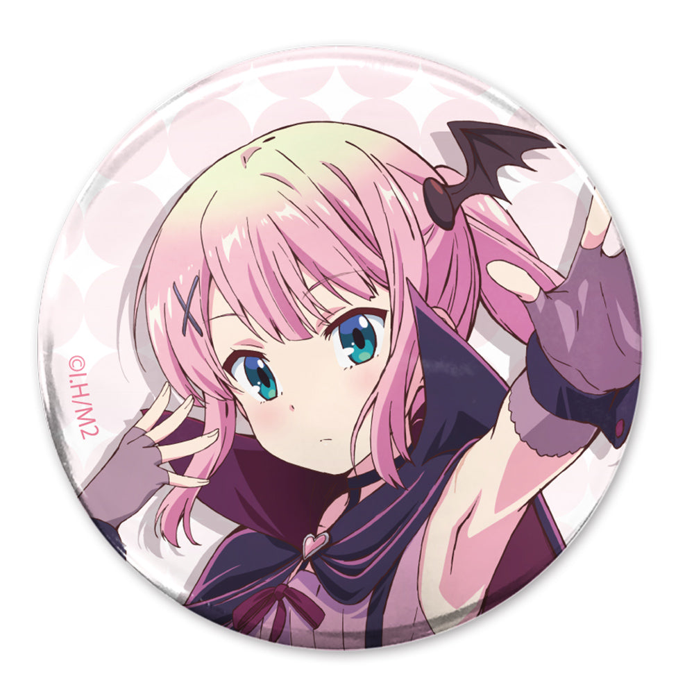 (Goods - Badge) The Demon Girl Next Door 2nd Season Darkness Peach 65mm Badge